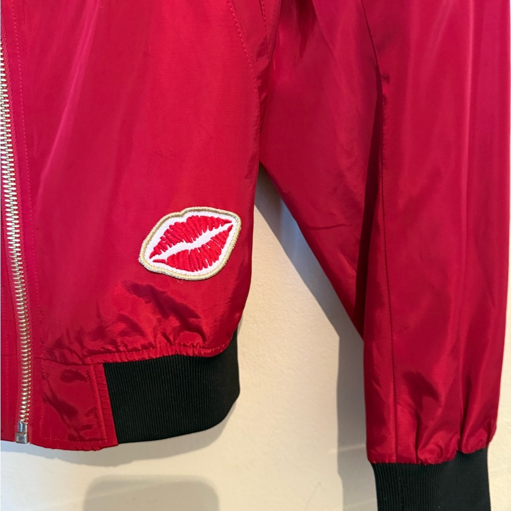 Seven souls 🇺🇸SALE Red Bomber Jacket - Picture 7 of 8